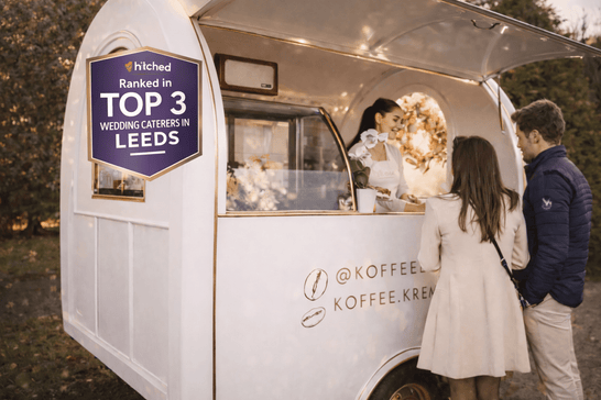 Koffee & Kream Ranked Top 3 Wedding Caterers in Leeds by Hitched UK - Koffee & Kream Ltd