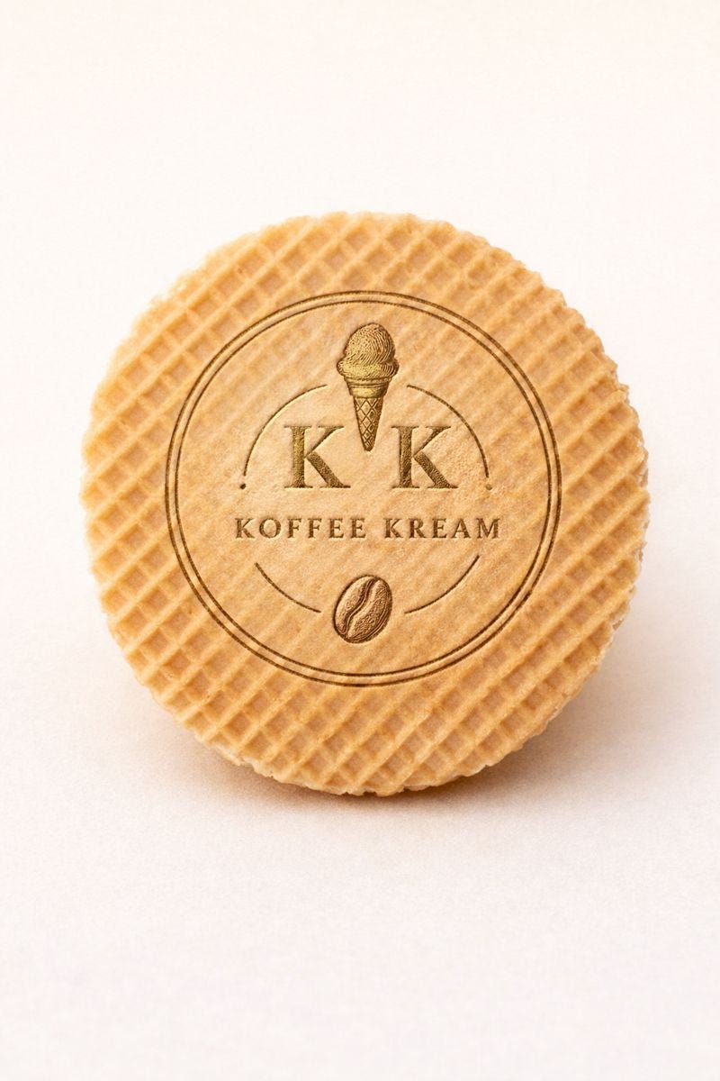 Bespoke Wedding Wafers - Koffee & Kream Ltd