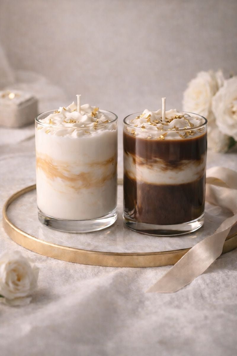 Signature Duo: Wedding Day & Wedding Night Candle Set - Koffee & Kream Ltd