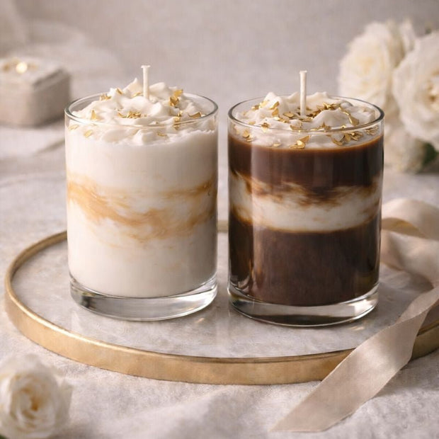 Signature Duo: Wedding Day & Wedding Night Candle Set - Koffee & Kream Ltd